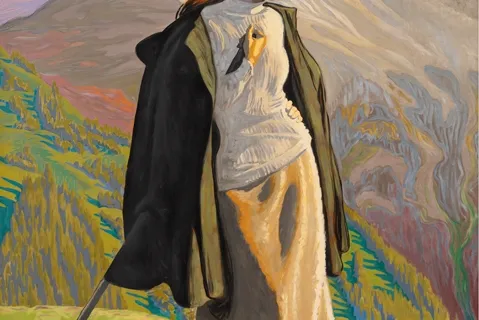 J.F. Willumsen, Una scalatrice (En bjergbestigerske), 1912