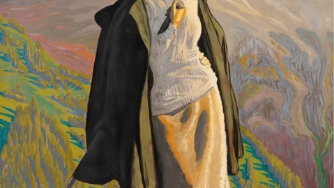 J.F. Willumsen, Una scalatrice (En bjergbestigerske), 1912